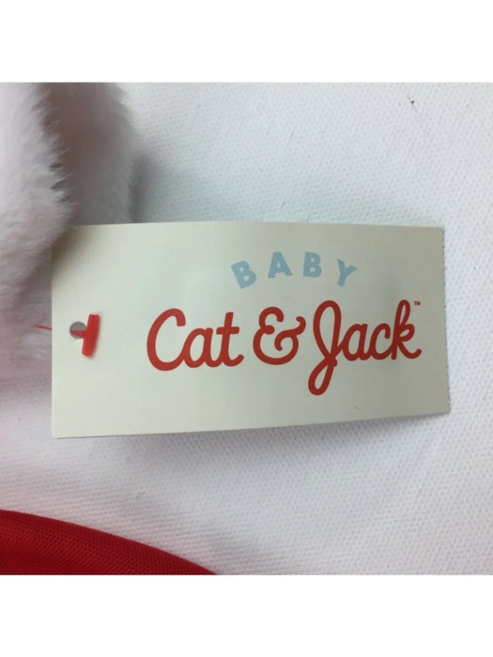 Cat & Jack Baby Girl Red Hooded Christmas Holiday One Piece Outfit Mrs Claus